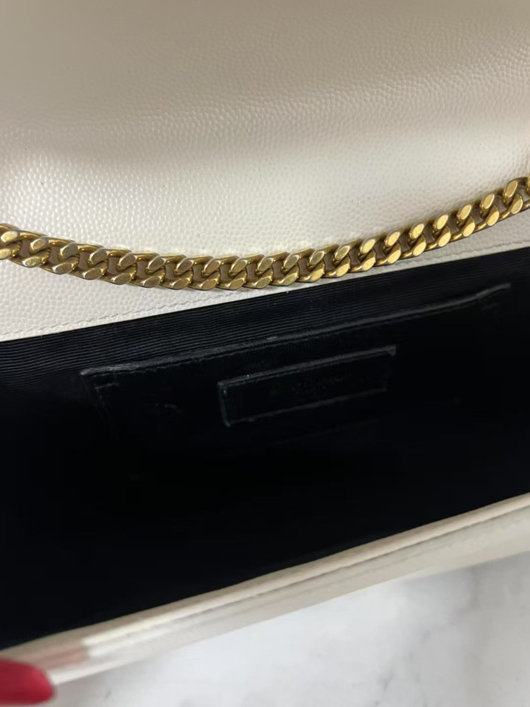 Saint Laurent Kate monogramme leather crossbody bag