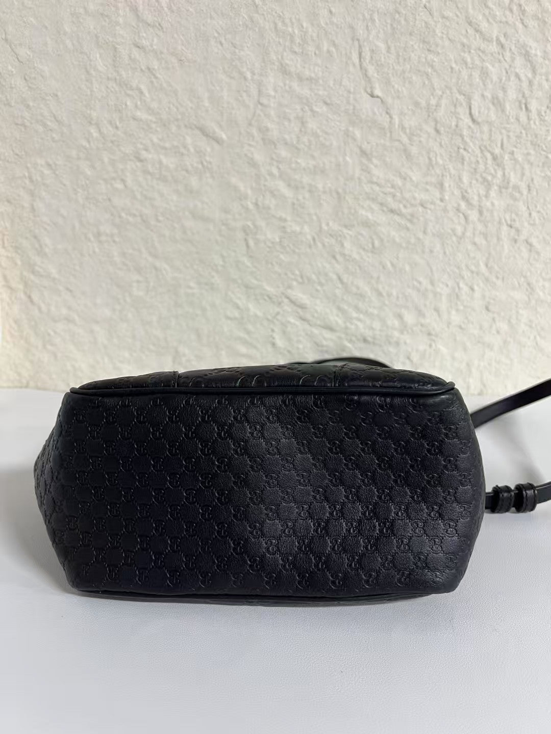 Gucci Mini GG Embossed Leather Convertible Tote Bag