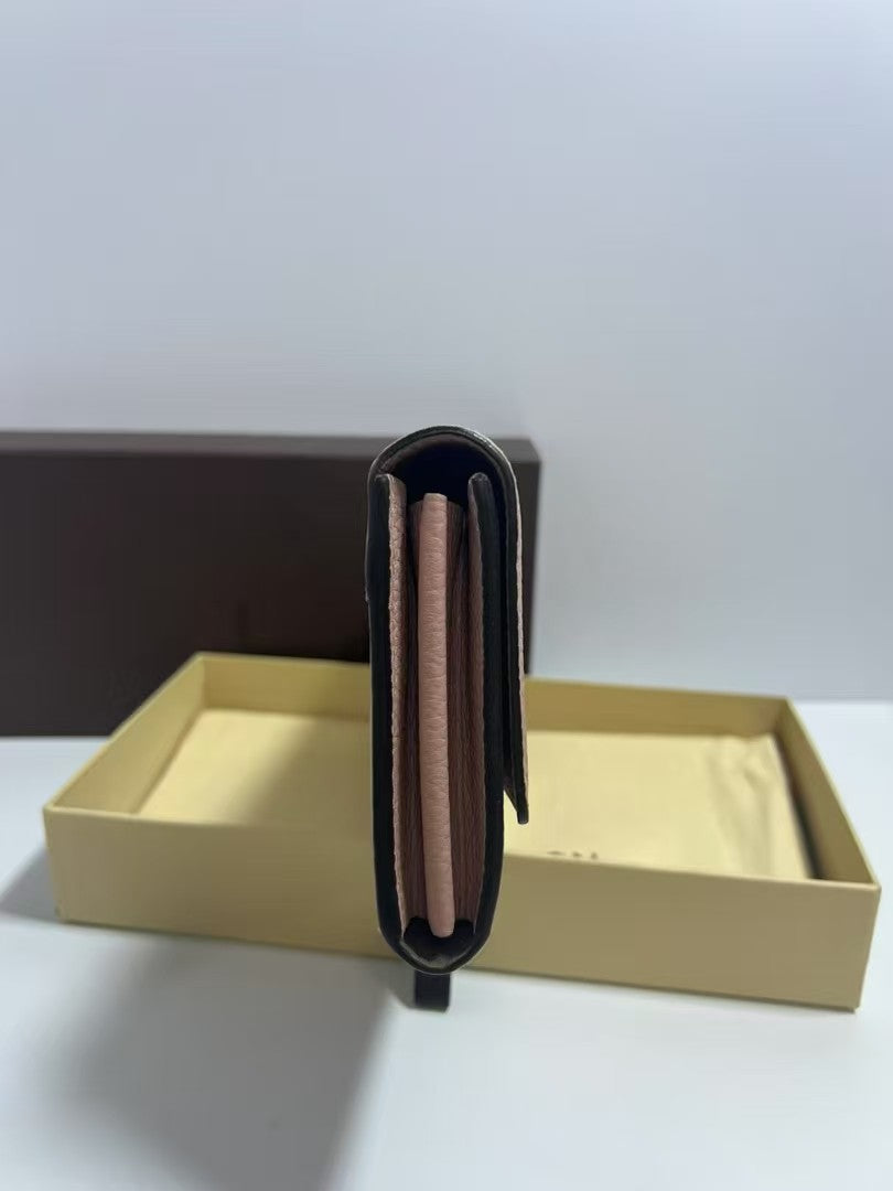 Louis Vuitton Twist Pink Taurillon Leather Long Wallet
