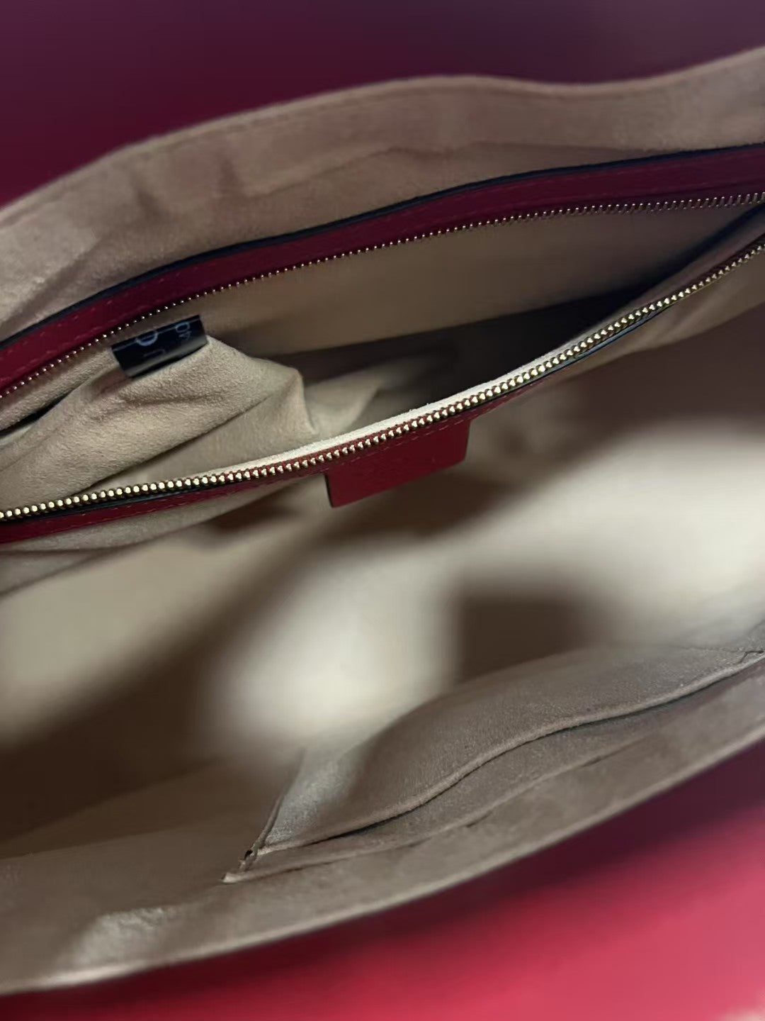 Gucci GG Blooms Blue Floral Coated Canvas Satchel Bag