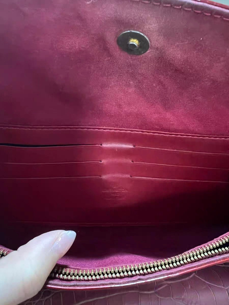 Louis Vuitton Sunset Boulevard Monogram Vernis clutch Shoulder Bag