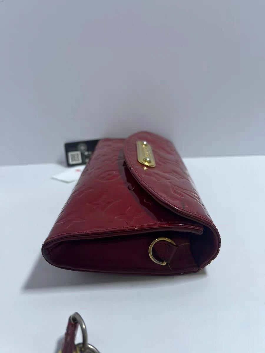Louis Vuitton Sunset Boulevard Monogram Vernis clutch Shoulder Bag