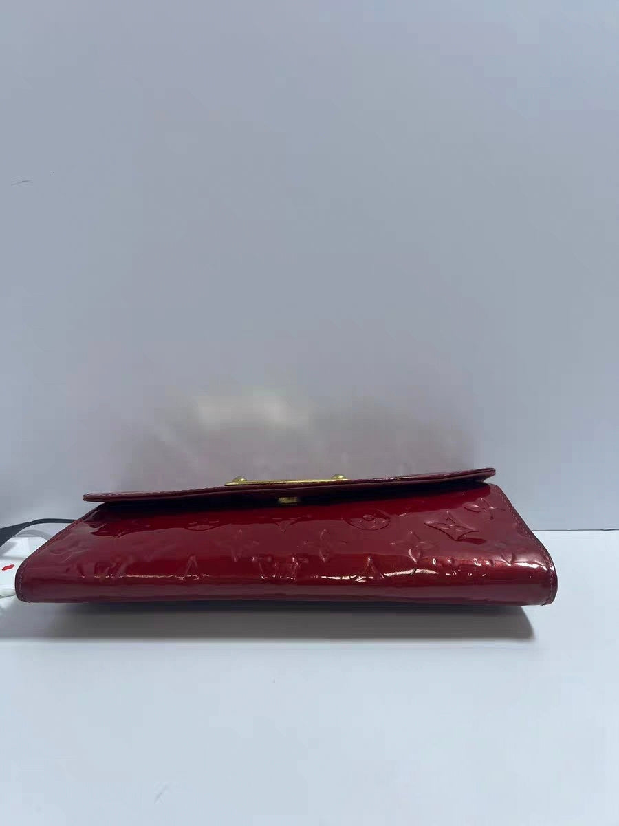 Louis Vuitton Sunset Boulevard Monogram Vernis clutch Shoulder Bag