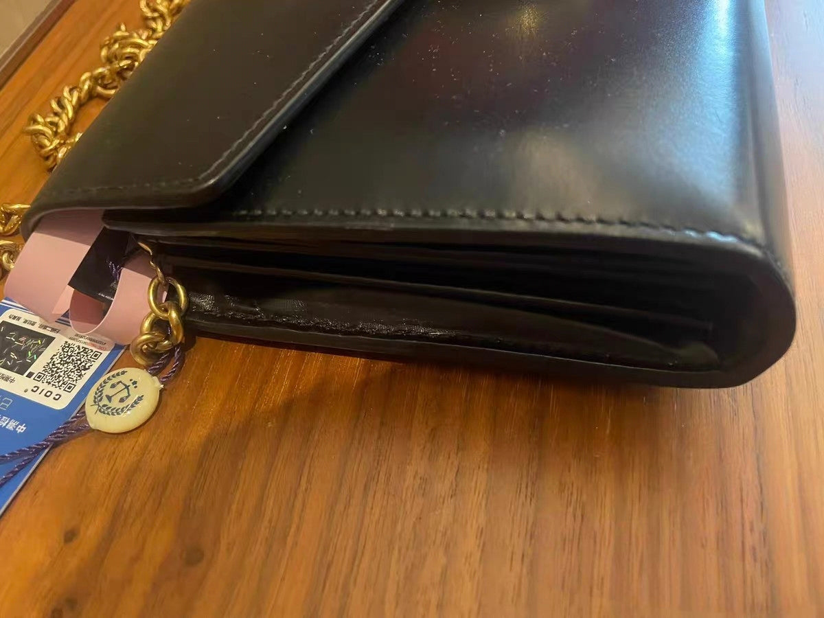 Gucci GG Marmont Black Leather Shoulder Bag / Clutch