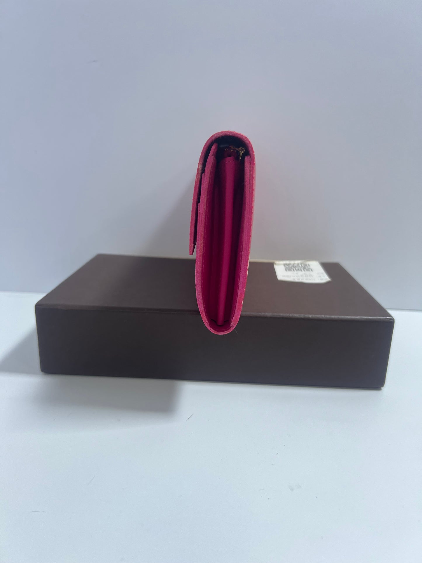 Louis Vuitton Sarah Pomme D'Amour Monogram Vernis Patent Leather Wallet