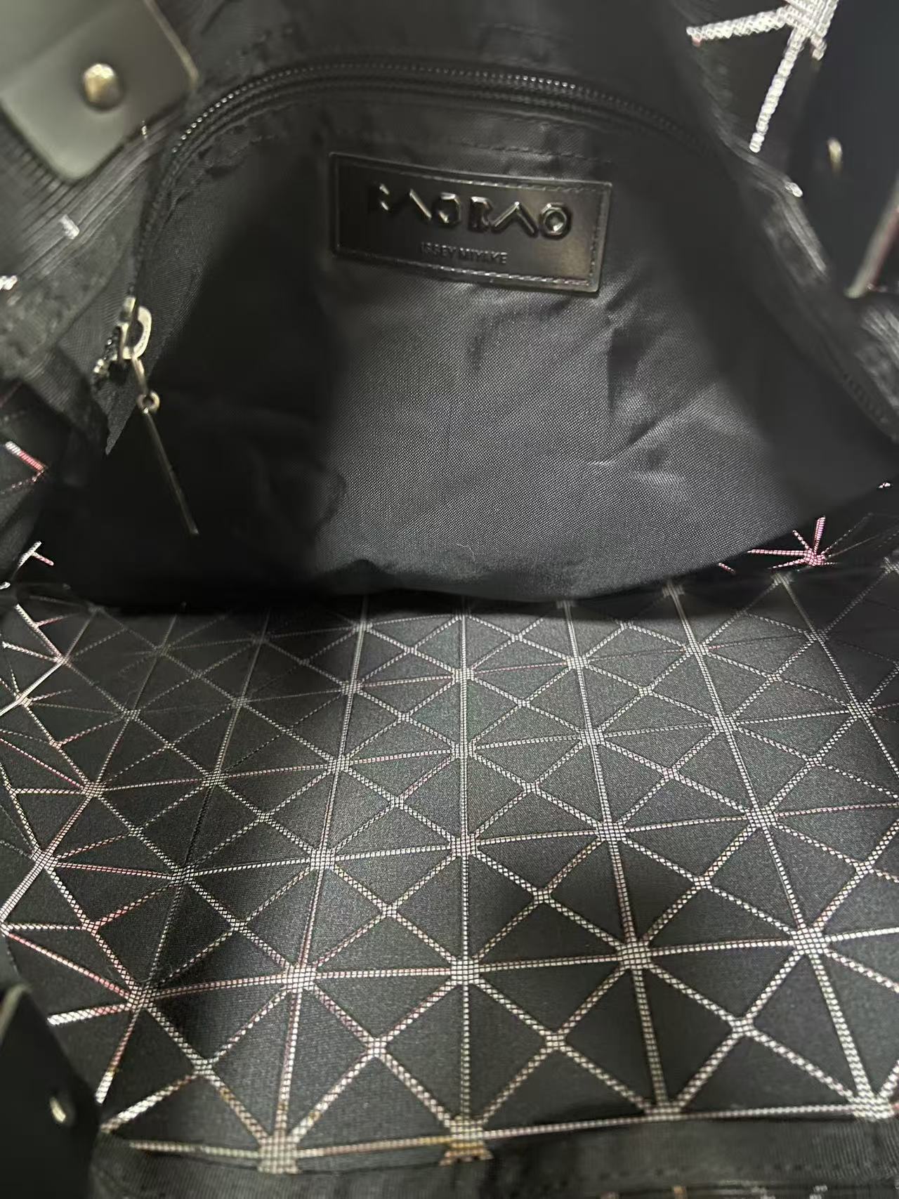 Bao Bao Issey Miyake Pink Prism Matte Tote Bag