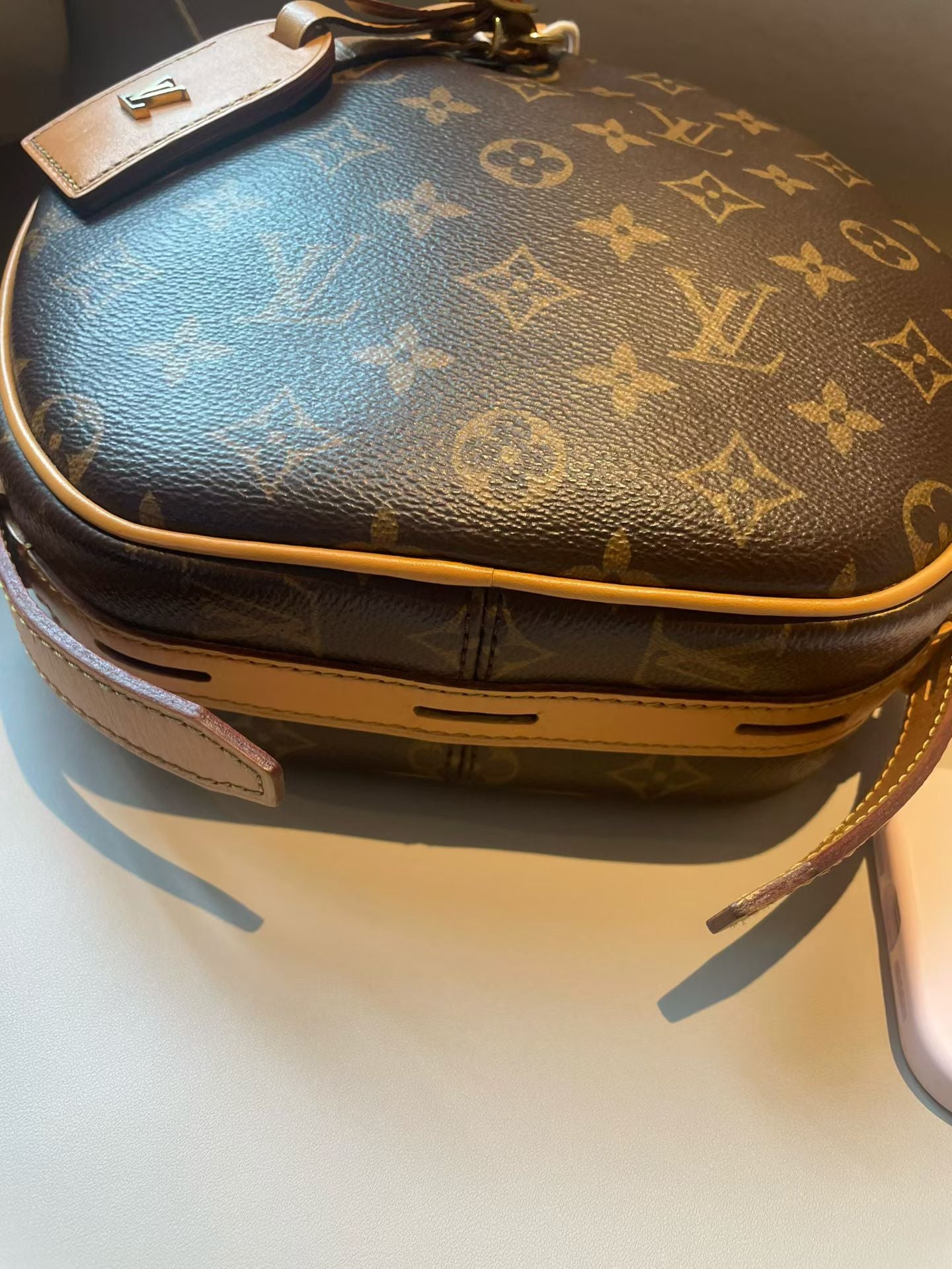 Louis Vuitton Boite Chapeau Souple MM Monogram Canvas Bag