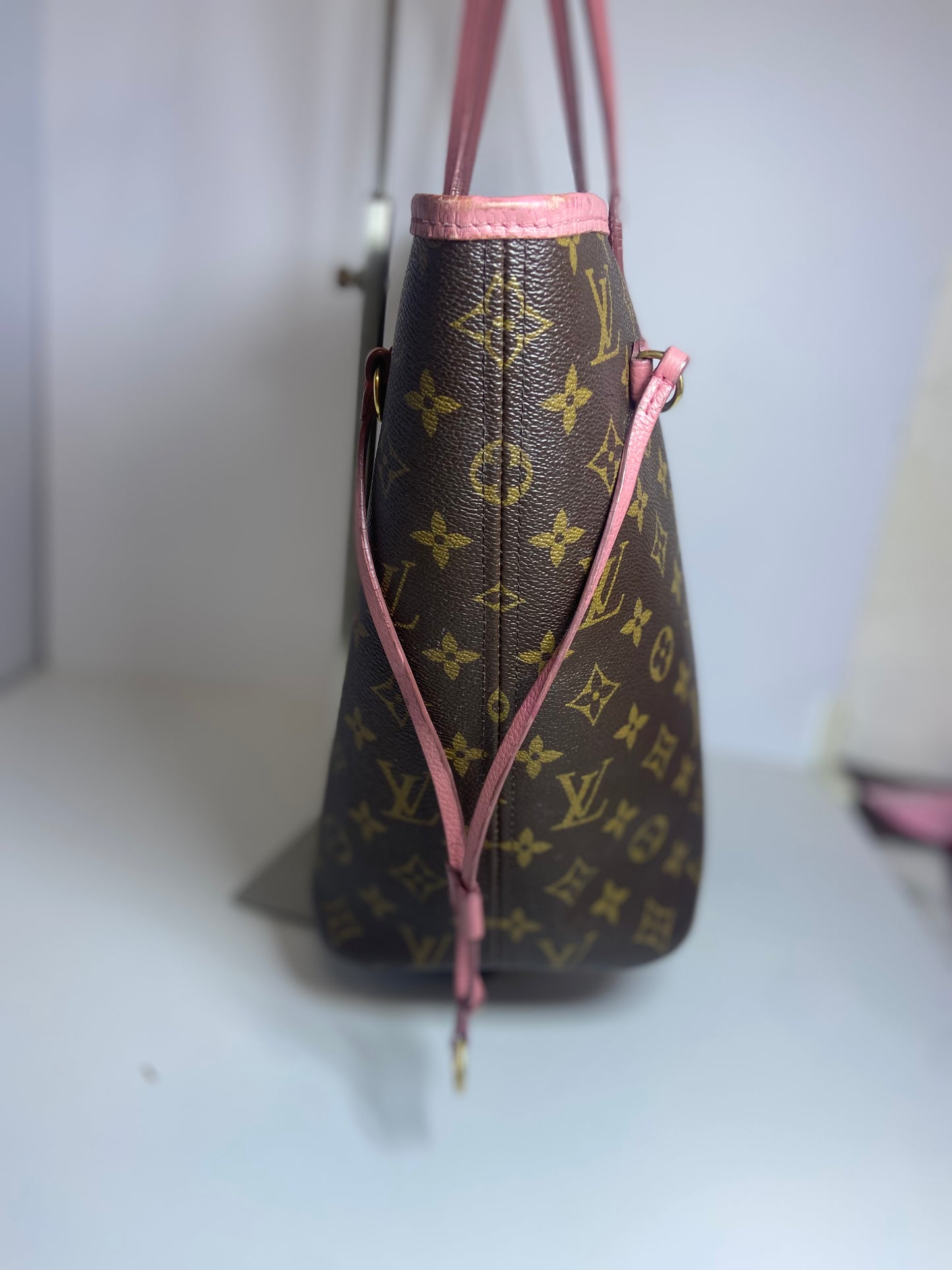 Louis Vuitton Neverfull MM Monogram Canvas I Love Paris Tote Bag