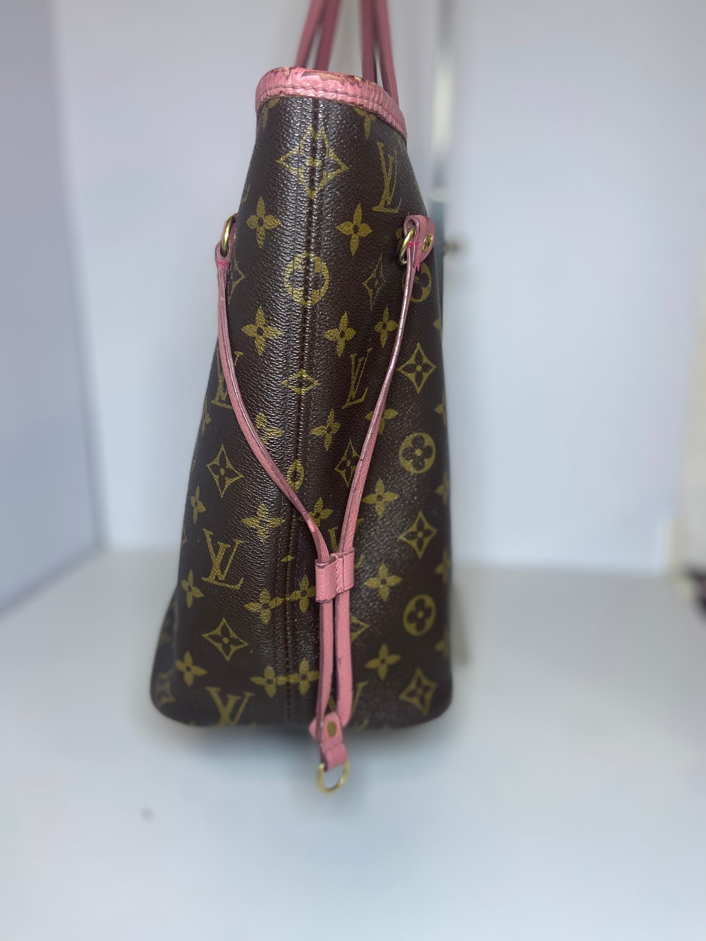 Louis Vuitton Neverfull MM Monogram Canvas I Love Paris Tote Bag