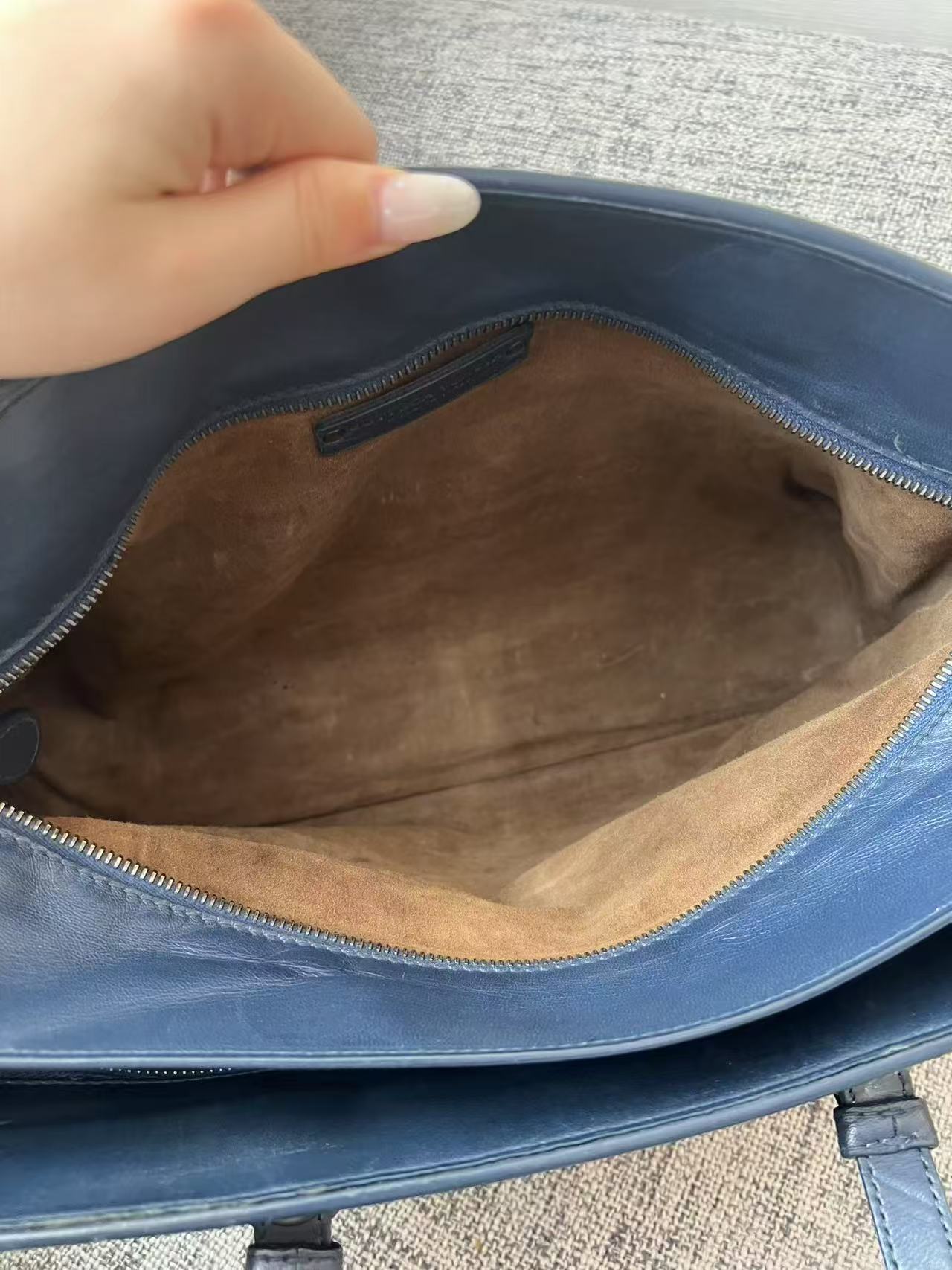 Bottega Veneta Large Intreccio Woven Leather Tote Bag