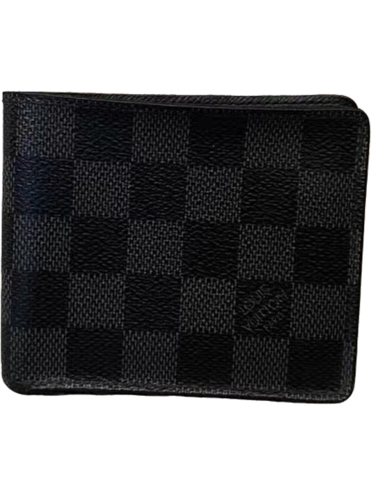 Louis Vuitton Multiple Wallet Damier Graphite Canvas Bifold Wallet